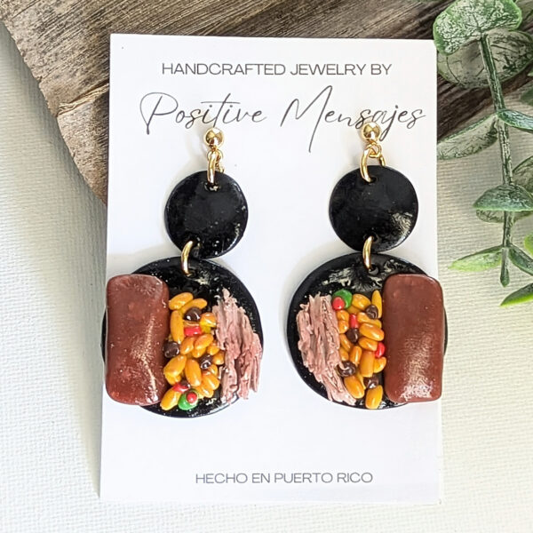 Puerto Rican Christmas Food Earrings - Image 4