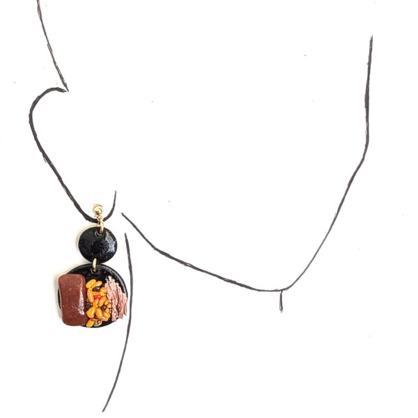 Puerto Rican Christmas Food Earrings - Image 7