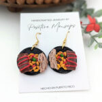 Puerto Rican Christmas Food Earrings