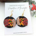 Puerto Rican Christmas Food Earrings