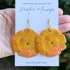 puerto rico tostones earrings with mayo ketchup