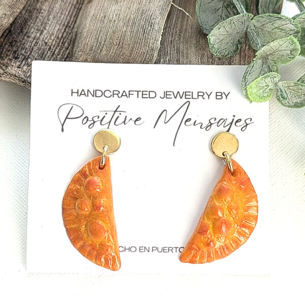 Puerto Rican Empanadilla Frita Earrings