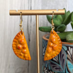 Puerto Rican Empanadilla Frita Earrings