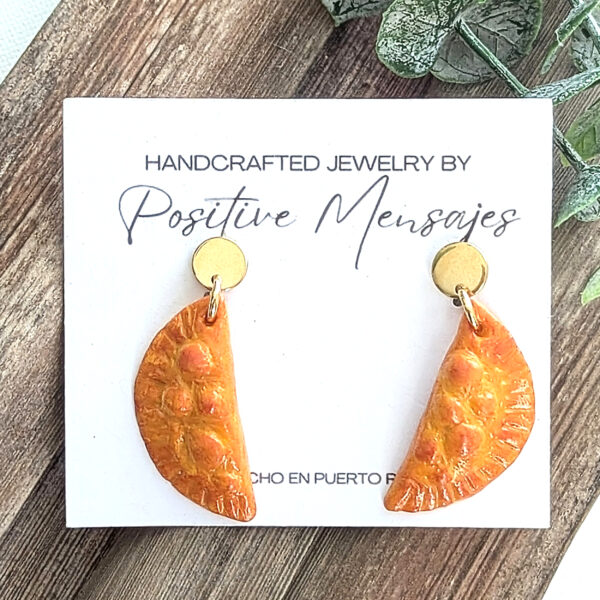 Puerto Rican Empanadilla Frita Earrings - Image 4