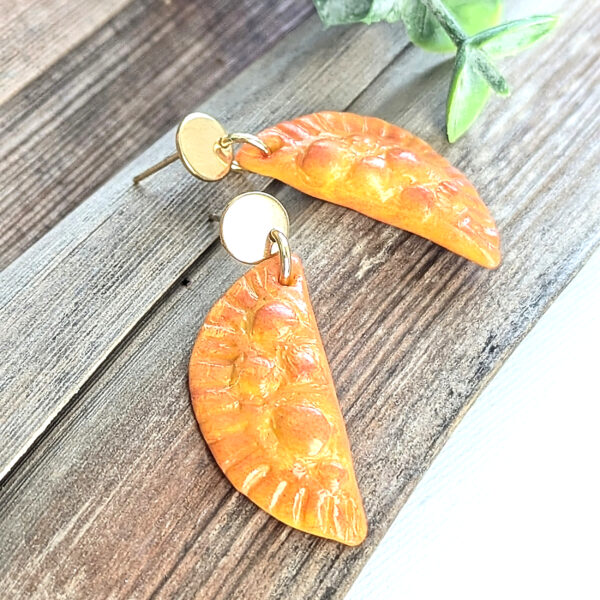 Puerto Rican Empanadilla Frita Earrings - Image 2