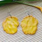 Puerto Rico Tostones De Pana Earrings