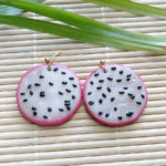 Pitaya Dragon Fruit Earrings