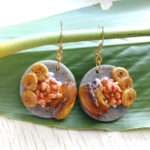 Pork Chops, Rice and Beans Earrings
