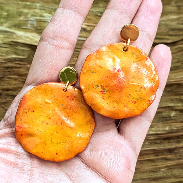 Puerto Rican Bacalaitos Con Sabor Earrings - Image 2