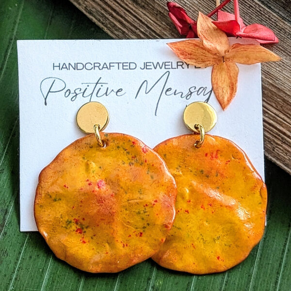 Puerto Rican Bacalaitos Con Sabor Earrings - Image 3