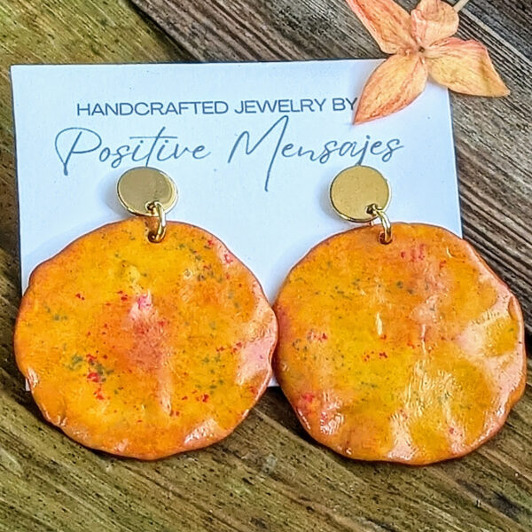 Puerto Rican Bacalaitos Con Sabor Earrings - Image 4