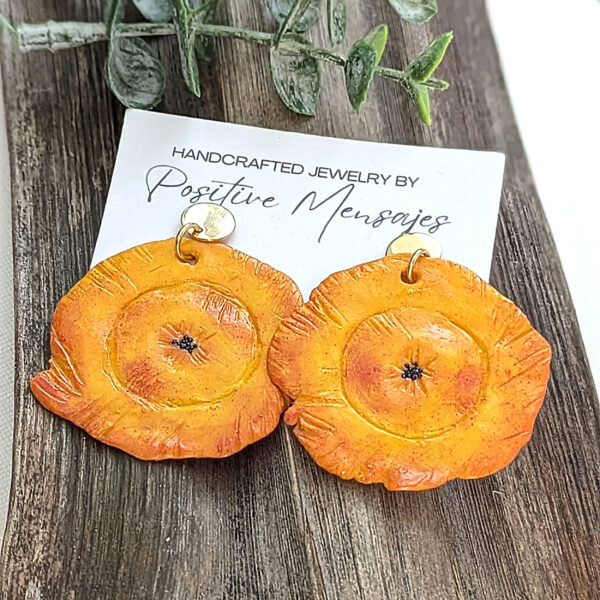 Caribbean Tostones Stud Dangle Earrings - Image 5
