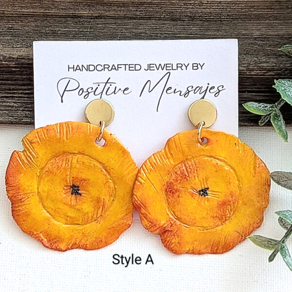 Caribbean Tostones Stud Dangle Earrings - Image 6