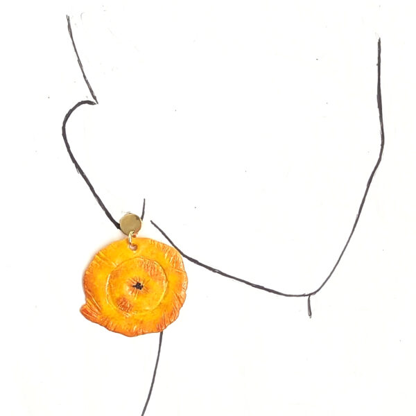 Caribbean Tostones Stud Dangle Earrings - Image 10