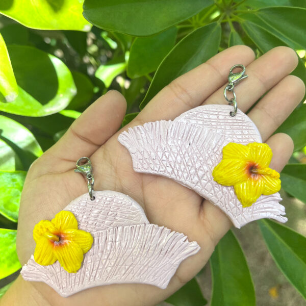 jibarita maga flower clip on charms