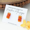 puerto rico mini pasteles earrings right view