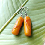 Handmade Egg Roll Lumpia Earrings