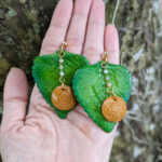 Oregano Brujo Taino Symbol Earrings