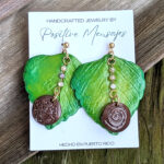 Oregano Brujo Taino Symbol Earrings