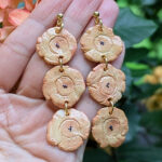 Tostones Long Dangle Food Earrings