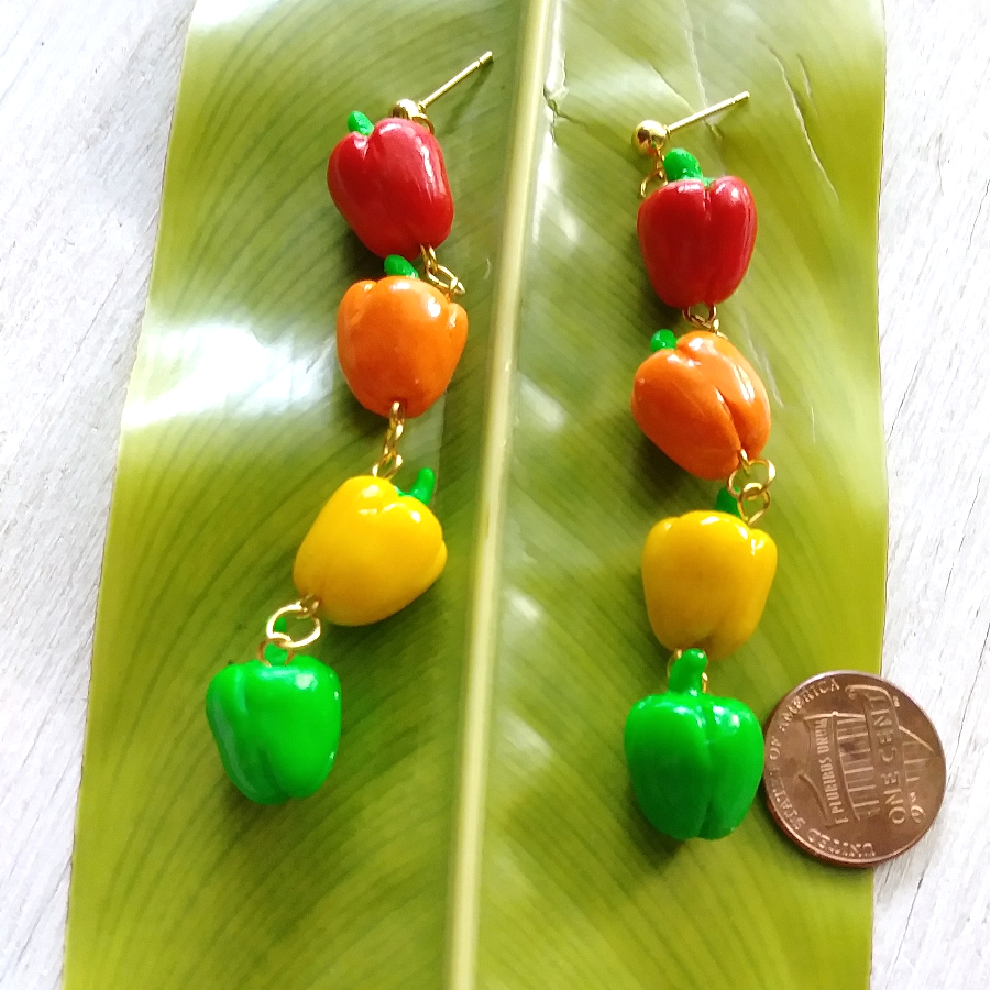 bell pepper jewelry size