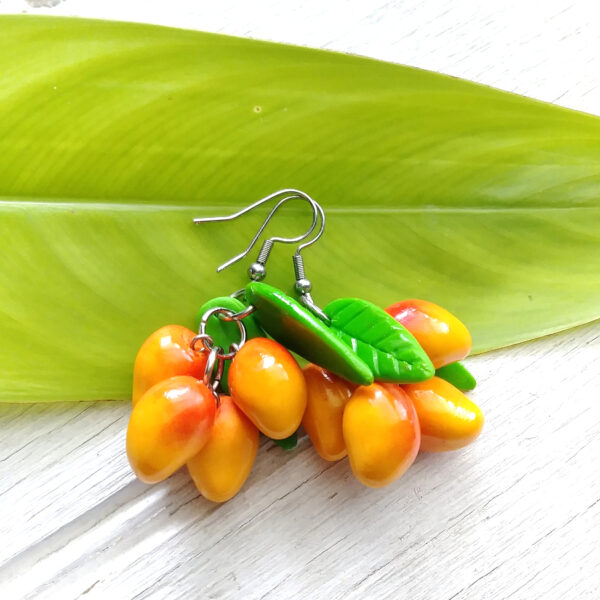 puerto rico mango earrings