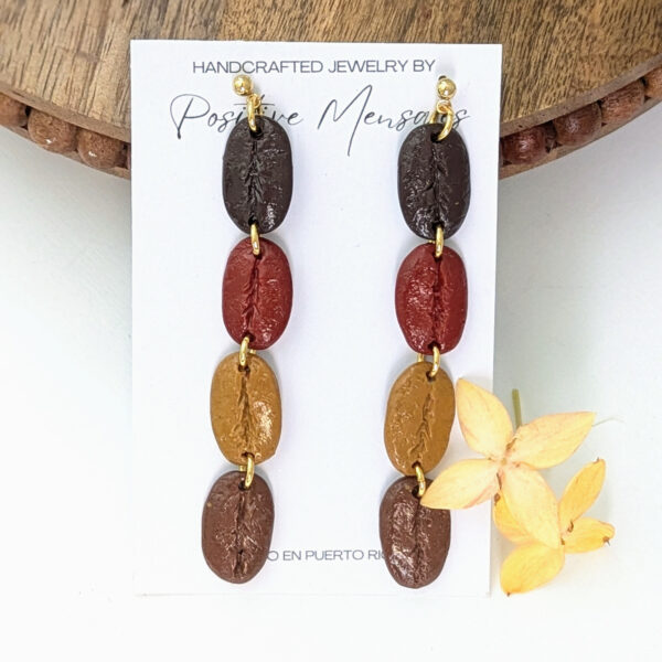 puerto rico handmade cafe earrings