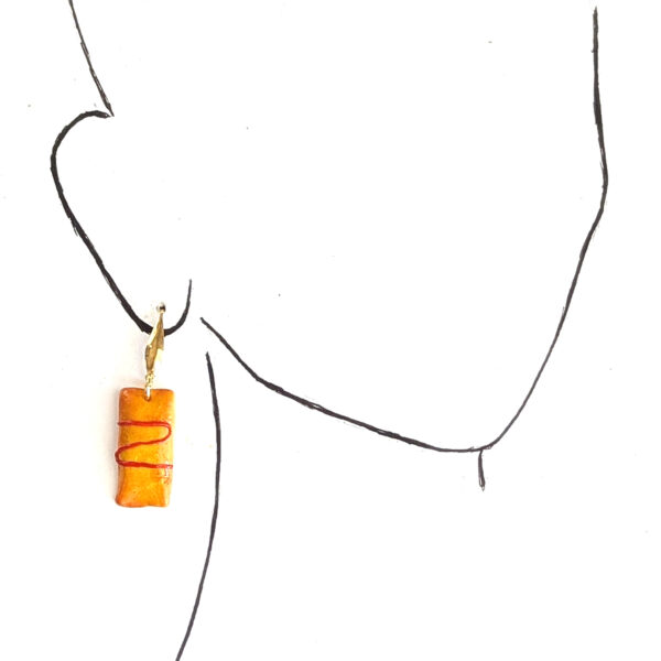 Pasteles Con Ketchup Dangle Earrings - Image 2