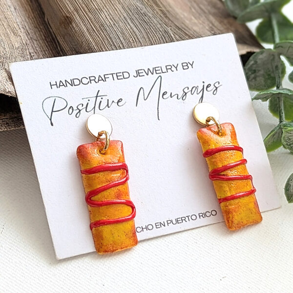 Pasteles Con Ketchup Dangle Earrings - Image 3