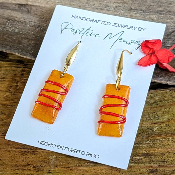 Pasteles Con Ketchup Dangle Earrings - Image 3