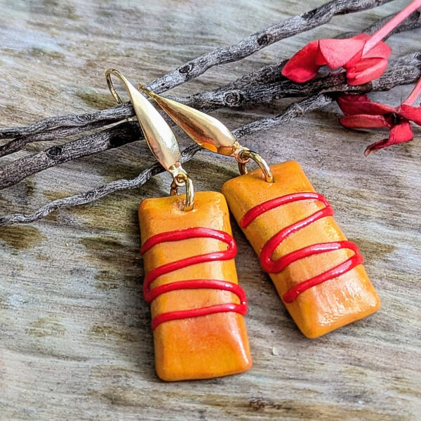 Pasteles Con Ketchup Dangle Earrings - Image 6