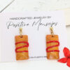 boricua style pasteles earrings