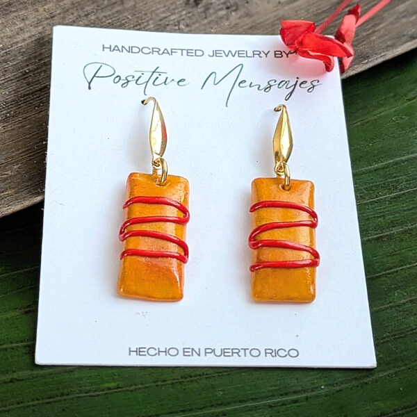 Pasteles Con Ketchup Dangle Earrings - Image 2