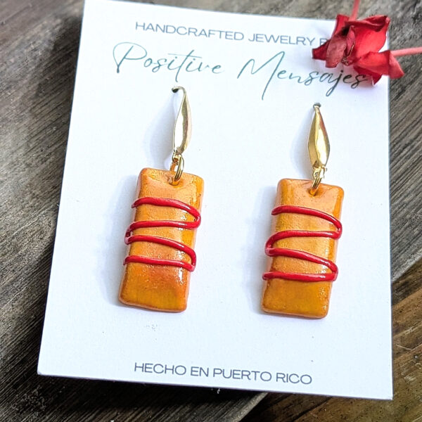 Pasteles Con Ketchup Dangle Earrings - Image 4