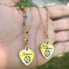 tostones necklaces on hand