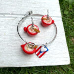 Coquito Earrings and Bracelet Set