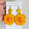 Puerto Rico yellow hibiscus flower jewelry