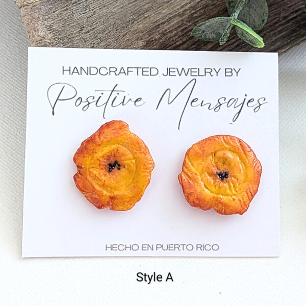 Tostones Food Stud Earrings - Image 5