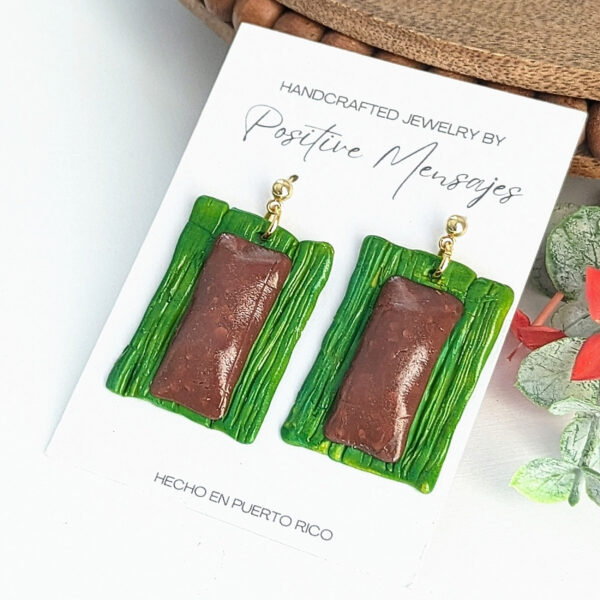 puerto rico pasteles jewelry on red flower