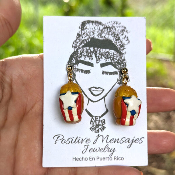 Puerto Rico Pilón Con Monfongo Earrings - Image 5