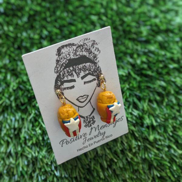 Puerto Rico Pilón Con Monfongo Earrings - Image 3