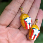 Puerto Rico Pilón Con Monfongo Earrings