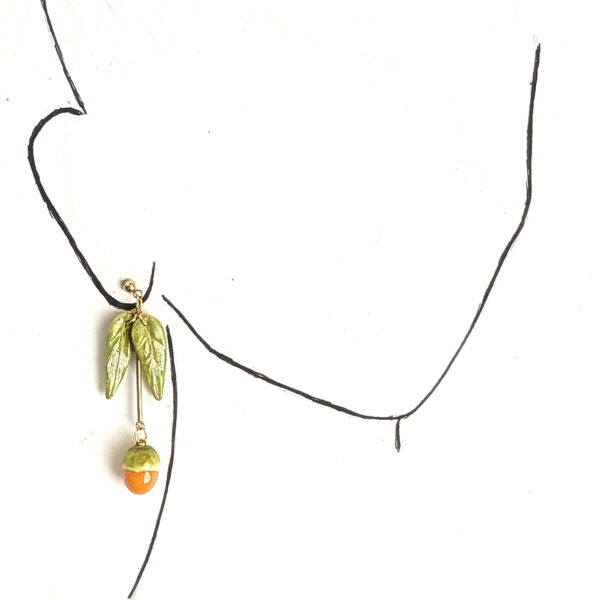 Long Quenepa Puerto Rico Fruit Earrings - Image 6