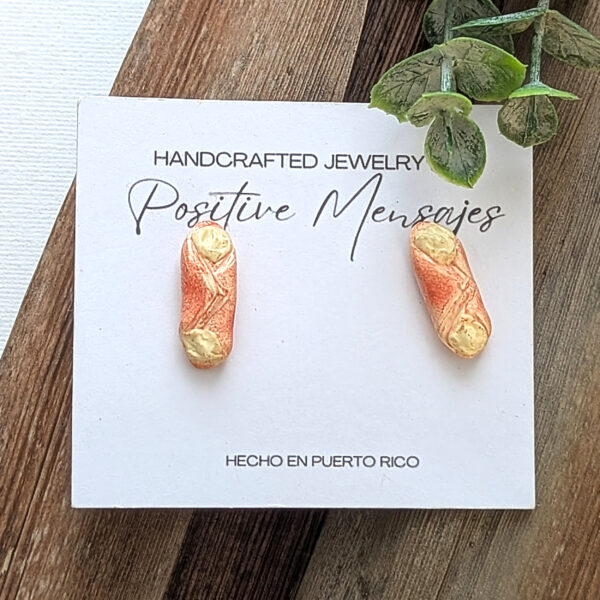Puerto Rican Quesitos Stud Earrings - Image 6