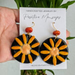 Sorullos Mayo-Ketchup Sun Bead Earrings | Food Art | Made in PR