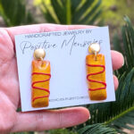 Pasteles Con Ketchup Dangle Earrings