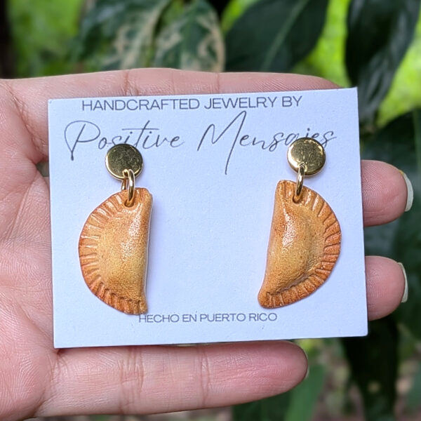 Empanadilla Frita Latin Food Earrings