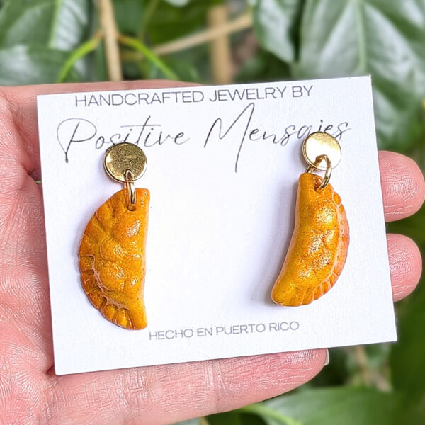 Mini Empanadillas Fritas Earrings