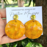 Puerto Rican Bacalaitos Con Sabor Earrings