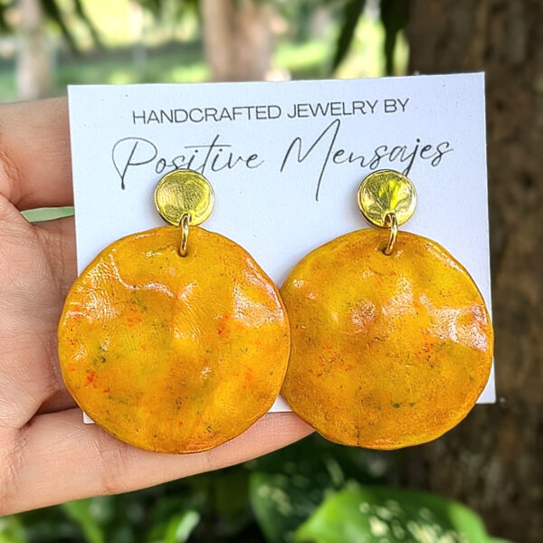 Puerto Rican Bacalaitos Con Sabor Earrings